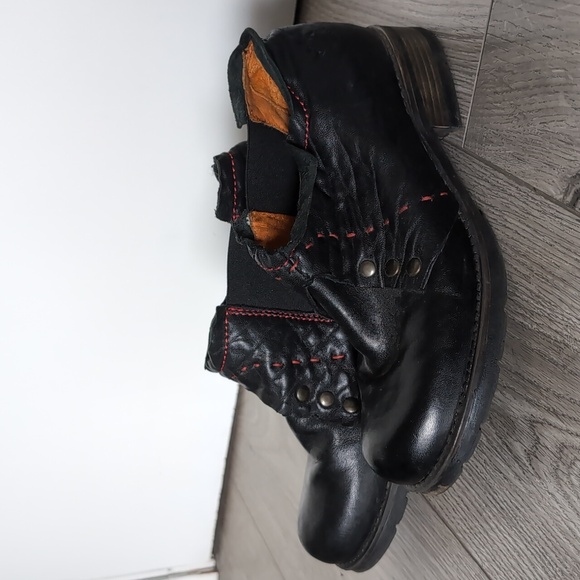 Leather ankle boots size 37 - Picture 2 of 6